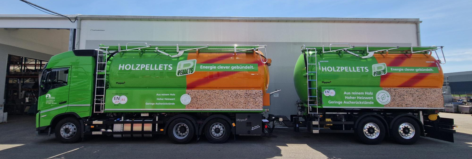 Neuer Silo-Lkw für die Raiffeisen Bio-Brennstoffe GmbH