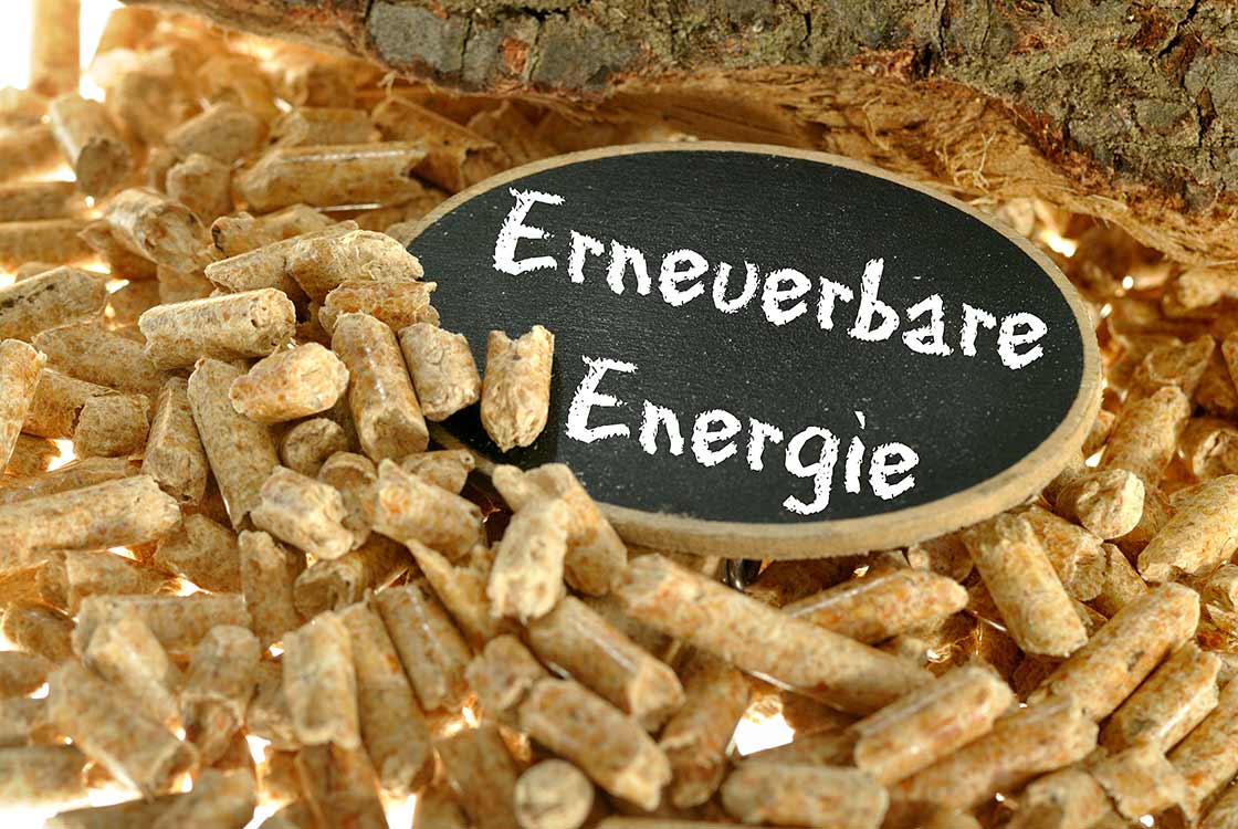 Erneuerbare Energie - Pellets