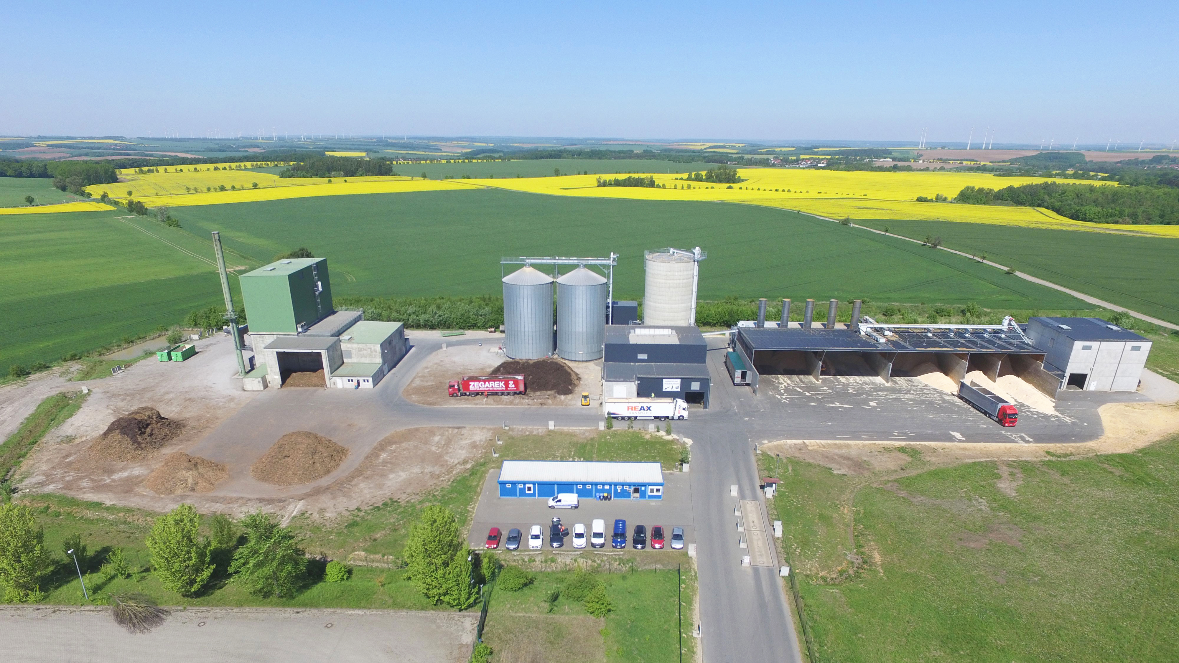 Raiffeisen Bio-Brennstoffe GmbH vermarktet Pellets von Danpower